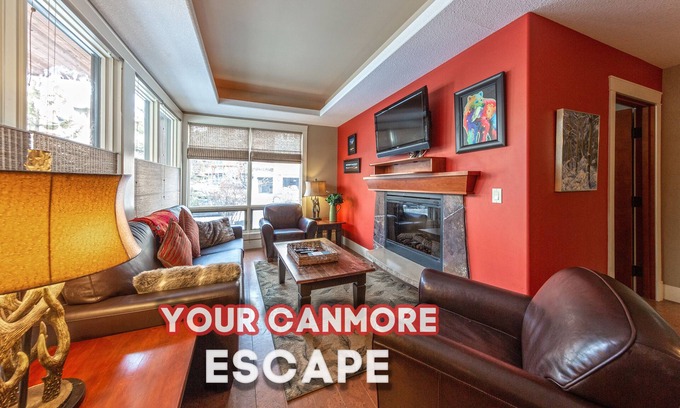 Canmore Resort | Solara Resort Canmore Pet-Friendly Corner Suite