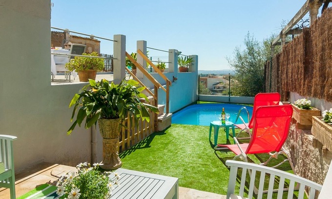 Campanet Cottage | Son Massanet - Townhouse with pool and spectacular views in Campanet