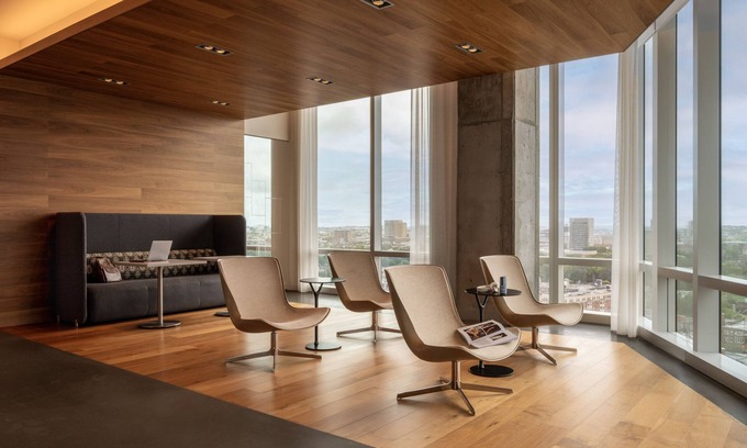 West Fens Apartment | Sonder at Pierce Boston | Queen Studio Apartment