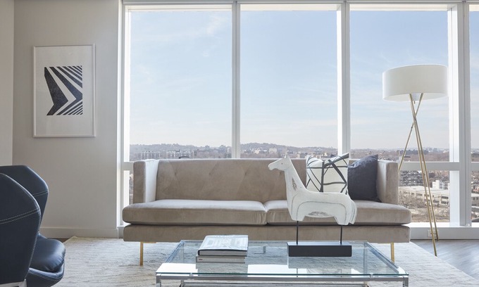 West Fens Apartment | Sonder | Pierce Boston | Serene 1BR + Yoga Studio