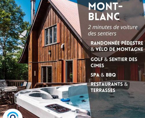 Saint-Faustin-Lac-Carre Ski Chalet | Sous Bois & Loft - Hot tub - Ski out