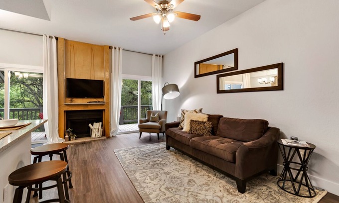 Westgate House | South Austin Creekside Retreat. Nature, Trees, Wet Weather Creek