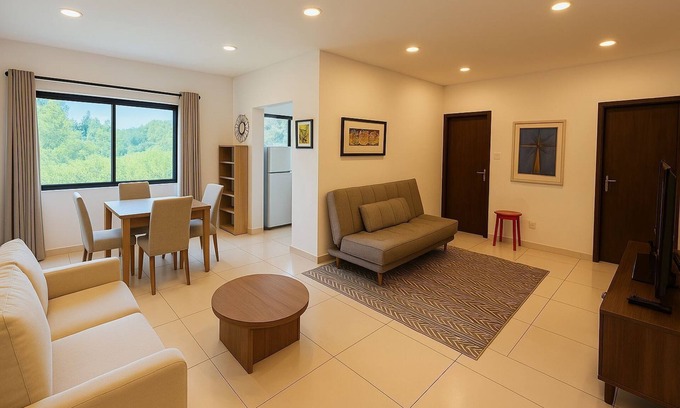 Asuncion Apartment | Spacious -1 bedroom apartment in serene Asunción with WiFi, AC