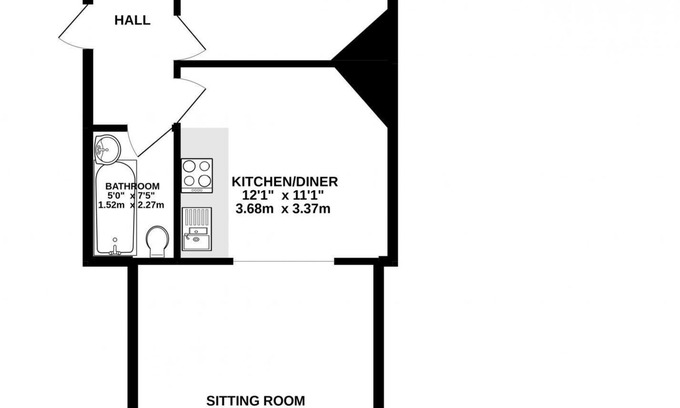 Yarnton Apartment | Spacious 1-Bedroom Flat with garden & free parking