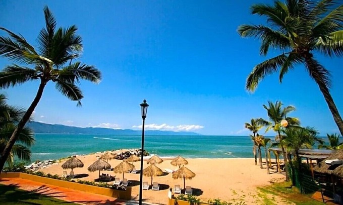 South Hotel Zone Hotel | Spacious 2BR Condo with Private Balcony, Pool & Ocean Views