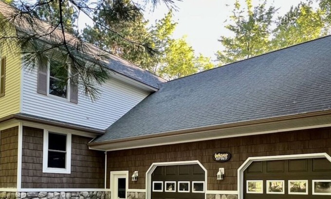 Gaylord House | Spacious 5-bedroom home on Heart Lake in lovely Gaylord with WiFi, AC