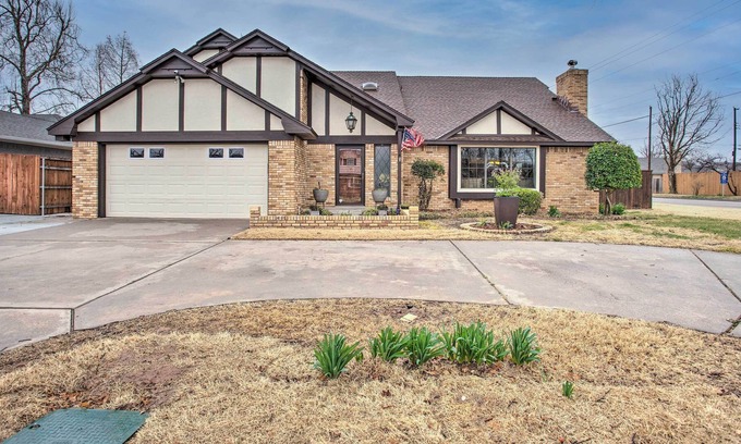 Central Oklahoma City House | Spacious Bethany Home Near Lake Overholser!
