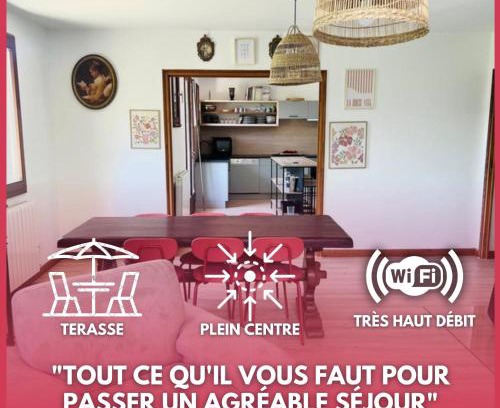 Taninges Apartment | Spacious center parking balconies