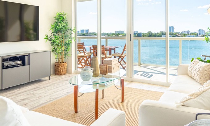 Sunny Isles Beach Condo | Spacious condo with beautiful water views | WIFI 100+ Mbps