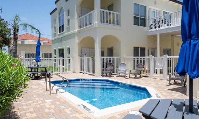 South Padre Island House | Spacious ground floor condo with semi-private pool, 1 block to beach
