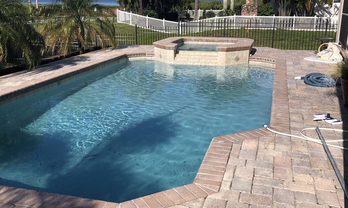 Tarpon Springs House | Spacious gulf view home nestled between 2 nearby beaches with pool and hot tub.