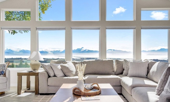 Homer House | Spacious home w full Kachemak Bay views