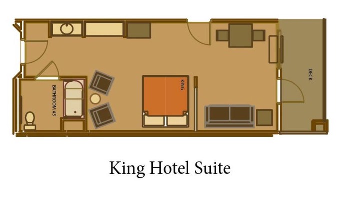 Spring Brook Hotel | Spacious Hotel Rooms Located @ Spring Brook Resort | Stunning View of Golf Course