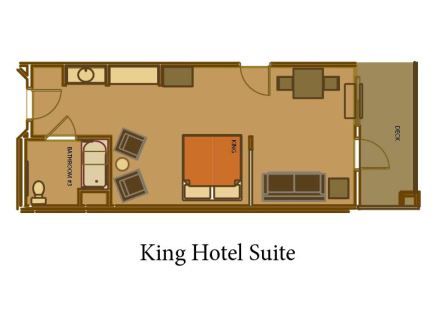 Spring Brook Hotel | Spacious Hotel Rooms Located @ Spring Brook Resort | Stunning View of Golf Course