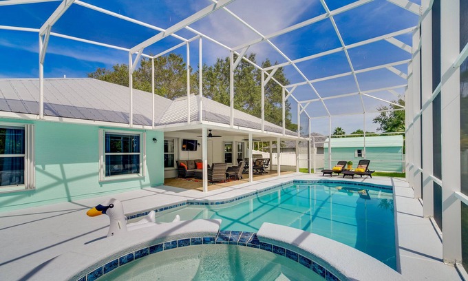Sebastian Highlands Cottage | Spacious Sebastian Retreat: Lanai & Private Pool!