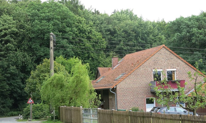 Lemgo Cottage | Spacious vacation apartment on the edge of the forest with panoramic views (barrier-free)