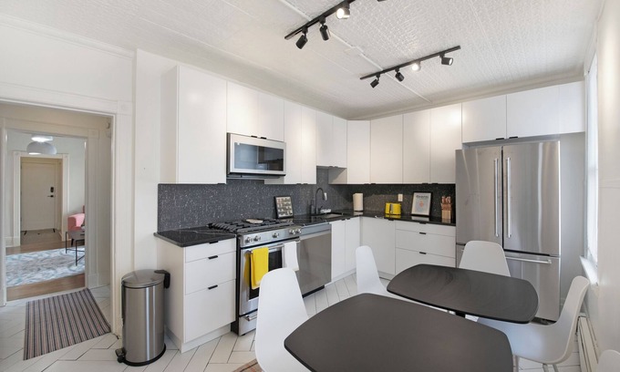 Bergen Apartment | Spacious Victorian with Parking Available