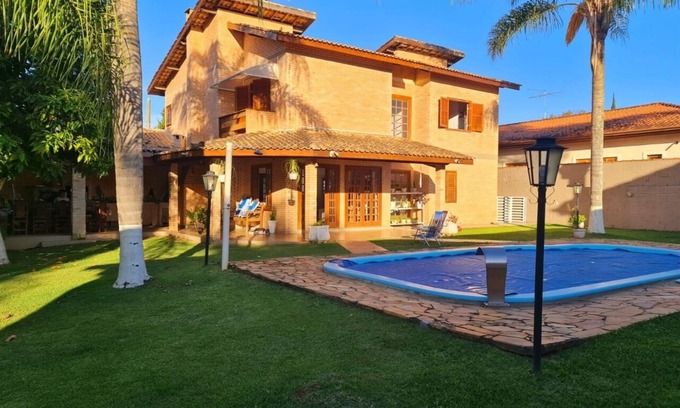 Vargem Grande Paulista House | Spectacular house, gated community with security and fun