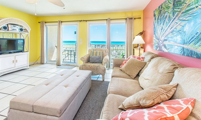 Fort Walton Beach Condo | 🌴Spectacular Views~Gulf Front Balcony~Pool~Island Sands 206🌅