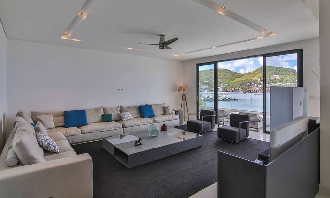 Cole Bay Apartment | Splendid apartment of 309m², breathtaking view of the lagoon of Simpson Bay