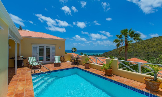 Slob Condo | St. Croix 2/2 villa with private pool. Romantic Getaway for island adventures.