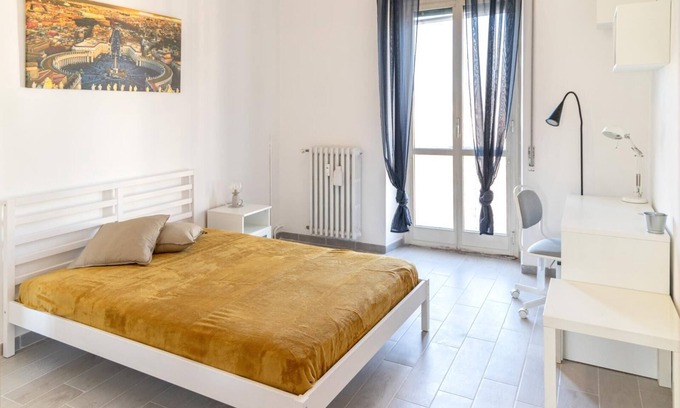 Ostiense Apartment | St. Paul Comfort Flat - Metro & University
