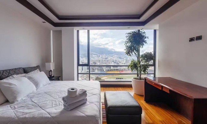 Financial District Apartment | Stadium View Executive Penthouse Airport Pickup