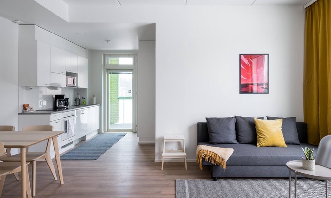 Jarvenpaa Apartment | Standard Apartment, 2 Bedrooms, Sauna & Balcony