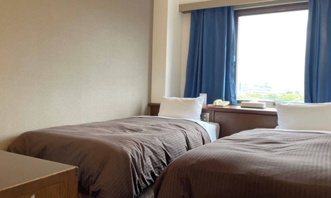 Izumisano Hotel | Standard Twin Room Plan with Kansai Airport drop off/Izumisano Ōsaka