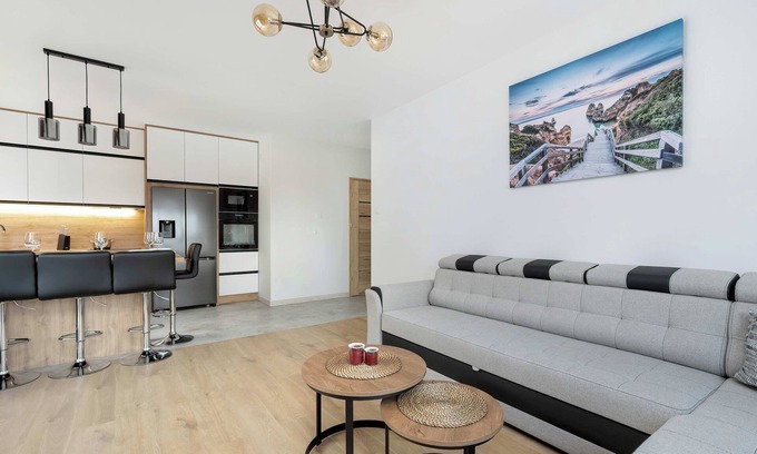 Nowy Port Apartment | Starowiejska 62A | Bright Apartment | Parking