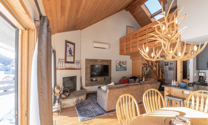 Windham House | Steps away from the magic carpet that brings you right to the lodge!