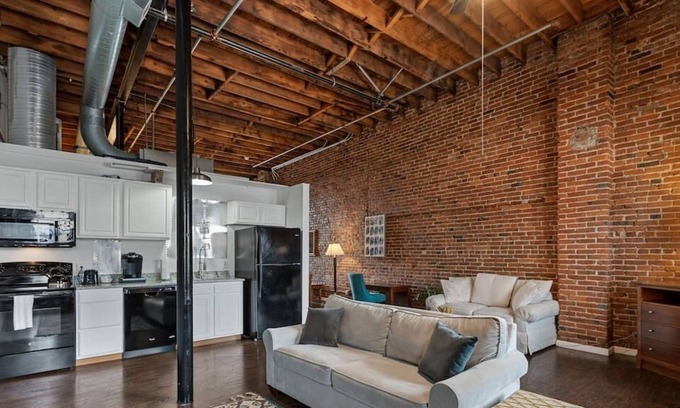 Downtown St. Louis Apartment | Steps from Arch | Private Downtown Loft