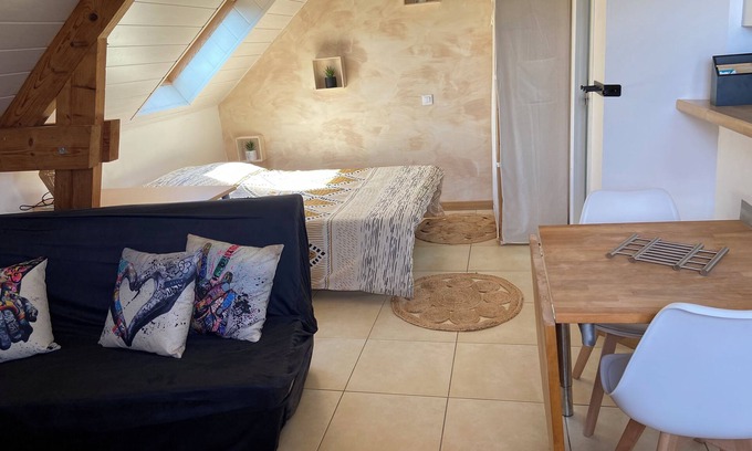Missillac Apartment | Studio à la Campagne. Situé à 25 Minutes des Plages de Pénestin, Damgan