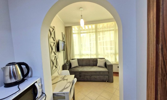 Al Ahyaa Apartment | STUDIO APARTMENT IN HURGADA AT ROYAL BEACH WITH PRIVATE BEACH