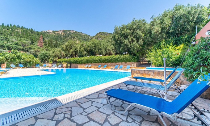 Lakones Apartment | Studio Apartment 'Arianna Superior Studio 19' with Shared Pool & Wi-Fi