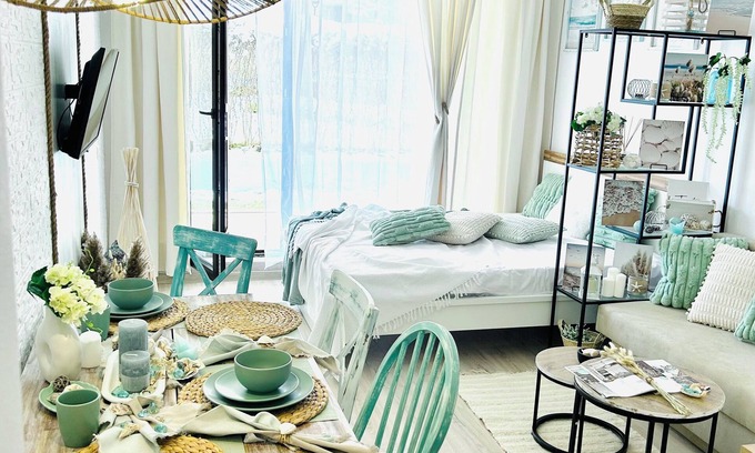 Sozopol Apartment | Studio Boho with garden-poolblik 1 line beach, 5*complex,4-pools,KavazipSozopol