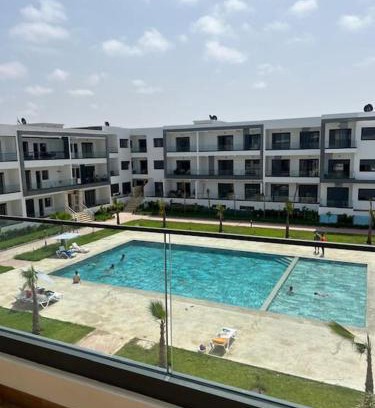 El Mansouria Apartment | Studio Cosy avec Vue Piscine El Mansouria