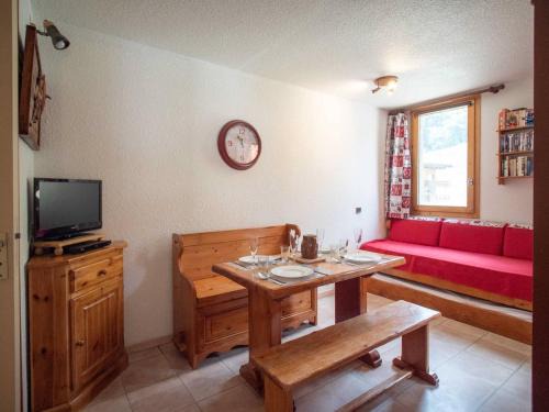 Les Avanchers-Valmorel Apartment | Studio divisible 4 pers, balcon plein sud, parking optionnel - FR-1-291-814