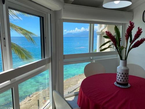Pointe de la verdure Apartment | STUDIO EN DUPLEX , FACE A LA MER