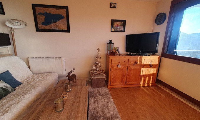 Superbolquere Apartment | Studio Font-romeu Vue Imprenable Plein sud sur le Cambre D'aze !