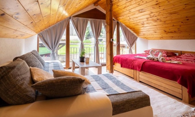 Delnice Apartment | Studio flat with air-conditioning Delnice, Gorski kotar (AS-24261-a)