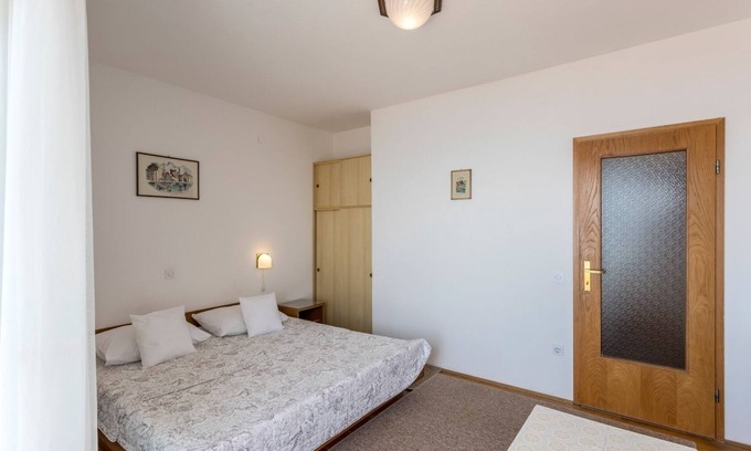 Baska Voda Apartment | Studio flat with balcony and sea view Baška Voda, Makarska (AS-301-b)