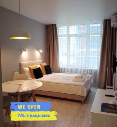 Dniprovs'kyi District Apartment | Studio Galaxy 2 floor