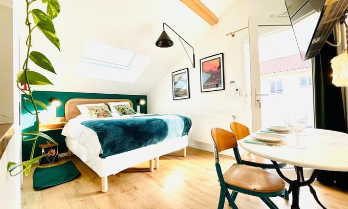 Chapareillan Apartment | Studio ideal deplacement pro tourisme et mariage - climatisé