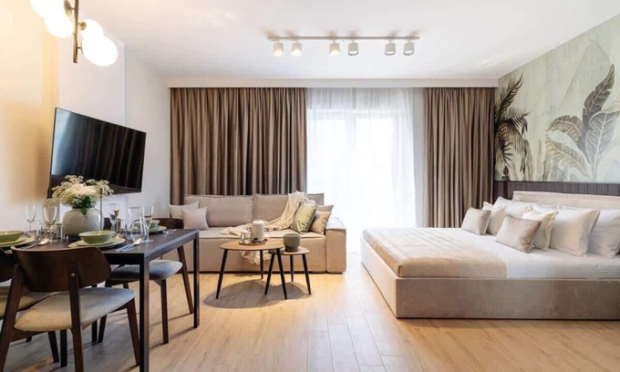 Piasek Połnoc Apartment | Studio in a unique investment with SPA access