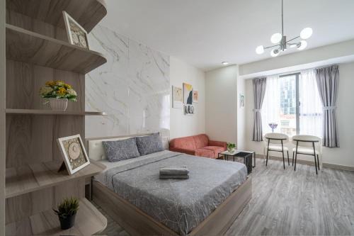 Bach Dang Riverside Apartment | Studio-Modern Stylist-Hana Apart