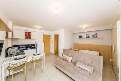 Centro Apartment | Studio Vibe 2206 com Piscina Academia e Varanda