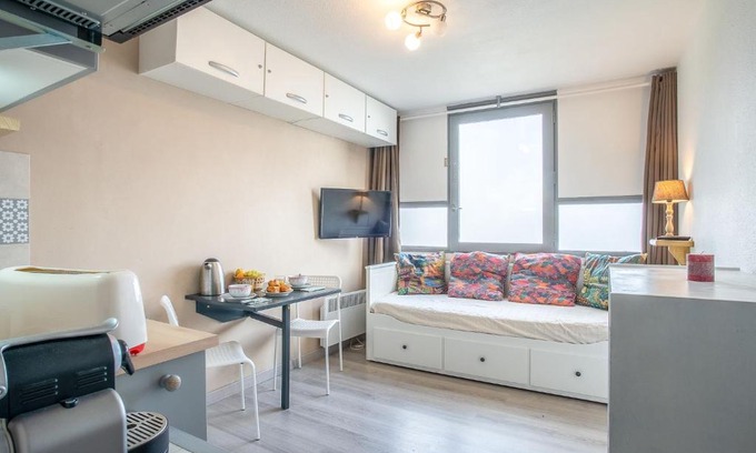 Le Corbier Apartment | Studio Vostok Zodiaque-82 by Interhome