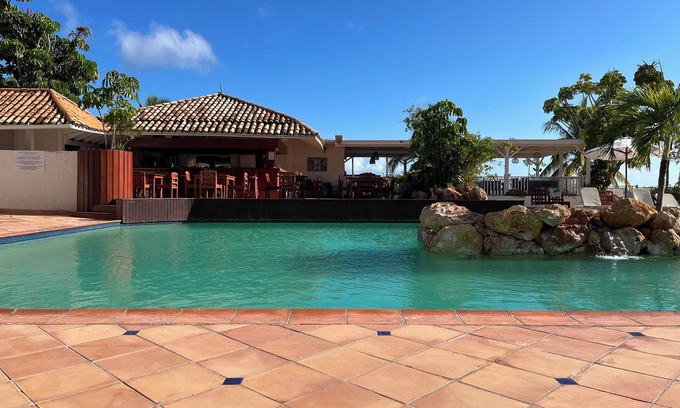 Maho Apartment | Studio with breathtaking sea view and swimming pool