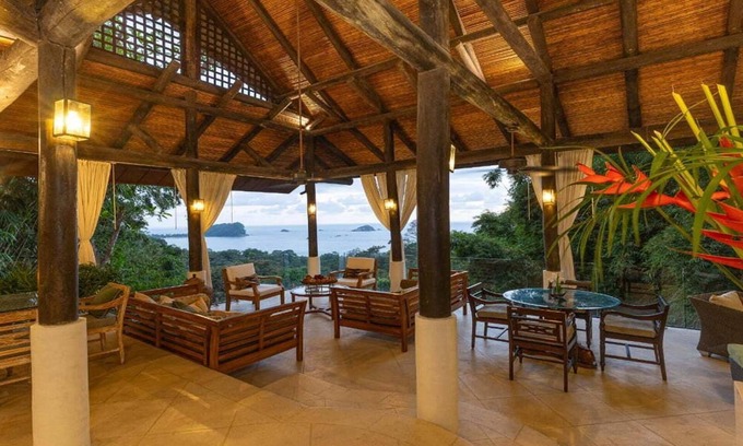 Manuel Antonio Villa | Stunning Balinese Villa Huge Ocean Views, Private Pool